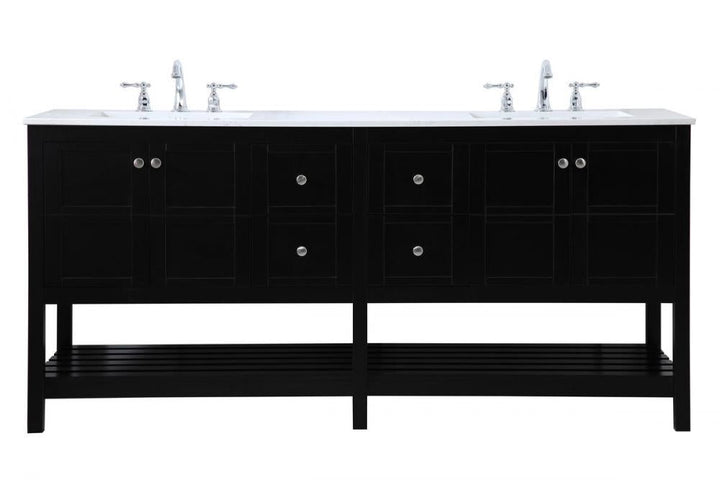 Elegant Theo Bathroom Vanity - Double Sink