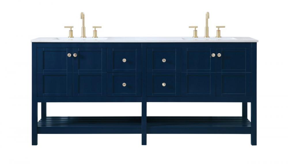 Elegant Theo Bathroom Vanity - Double Sink