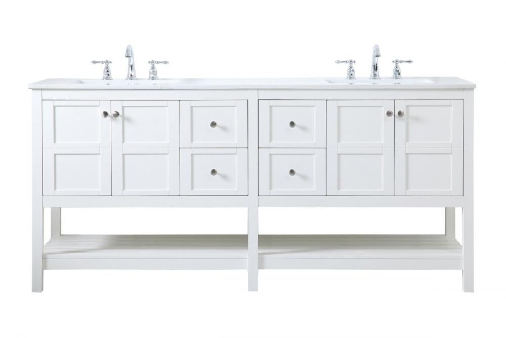 Elegant Theo Bathroom Vanity - Double Sink