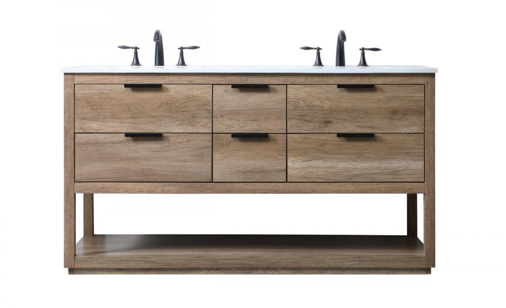 Elegant Larkin Bathroom Vanity - Double Sink
