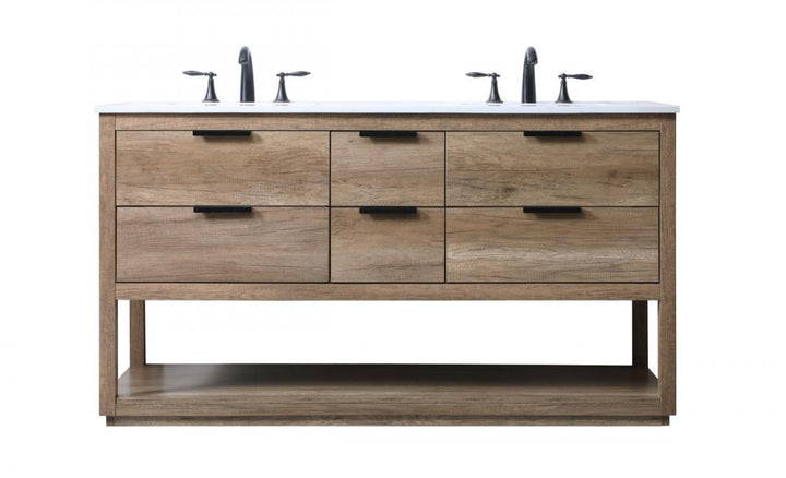 Elegant Larkin Bathroom Vanity - Double Sink