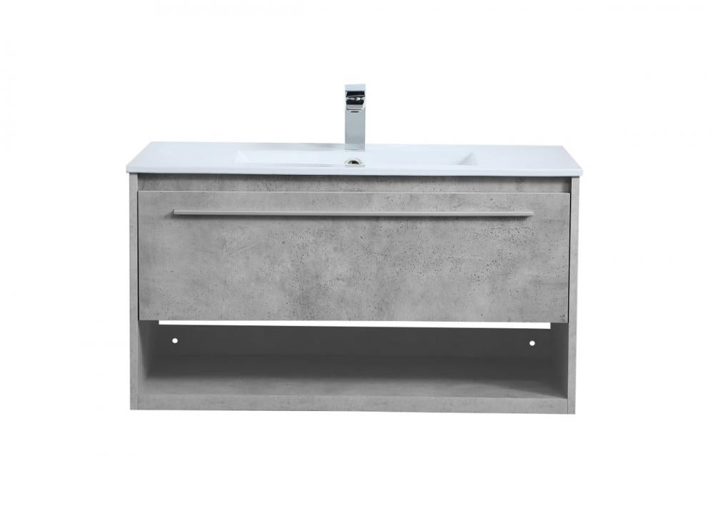 Elegant Kasper Bathroom Vanity
