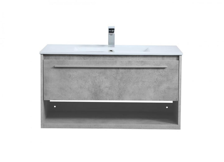 Elegant Kasper Bathroom Vanity