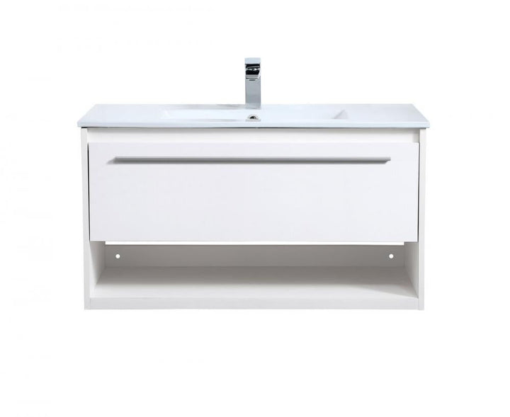 Elegant Kasper Bathroom Vanity