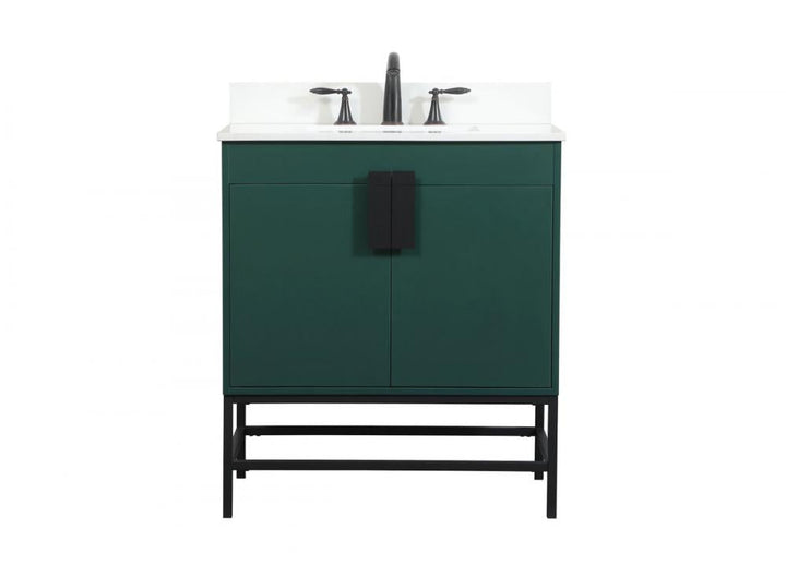 Elegant Eugene Bathroom Vanity w/ Backsplash