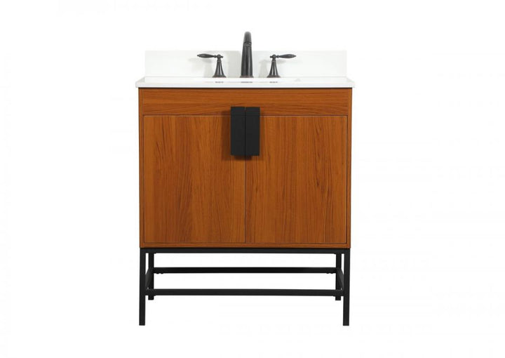 Elegant Eugene Bathroom Vanity w/ Backsplash