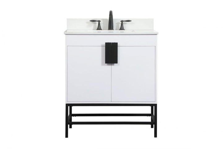 Elegant Eugene Bathroom Vanity w/ Backsplash