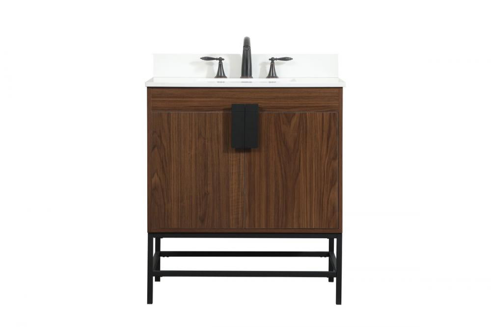 Elegant Eugene Bathroom Vanity w/ Backsplash