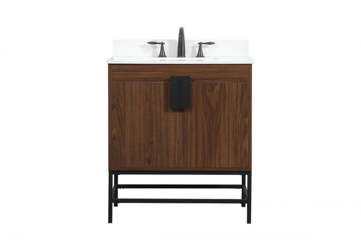 Elegant Eugene Bathroom Vanity w/ Backsplash