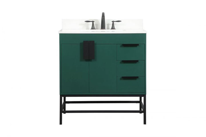 Elegant Eugene Bathroom Vanity w/ Backsplash