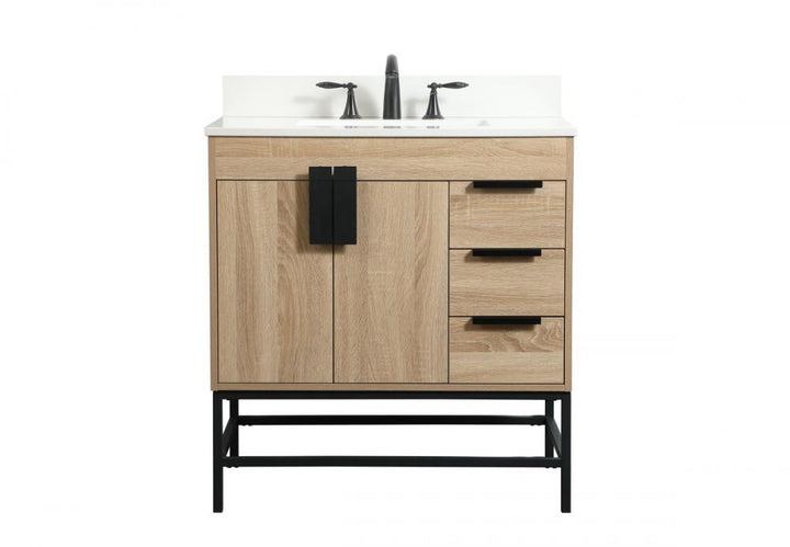 Elegant Eugene Bathroom Vanity w/ Backsplash