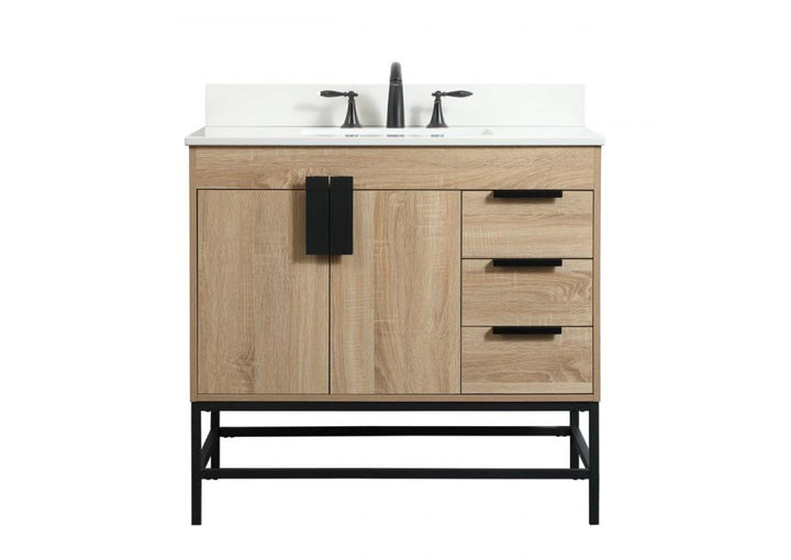 Elegant Eugene Bathroom Vanity w/ Backsplash