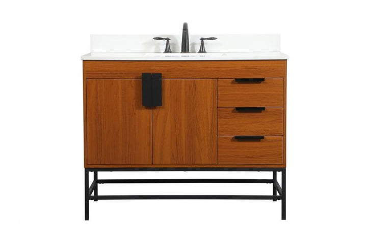 Elegant Eugene Bathroom Vanity w/ Backsplash