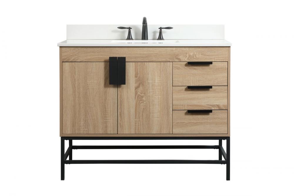 Elegant Eugene Bathroom Vanity w/ Backsplash