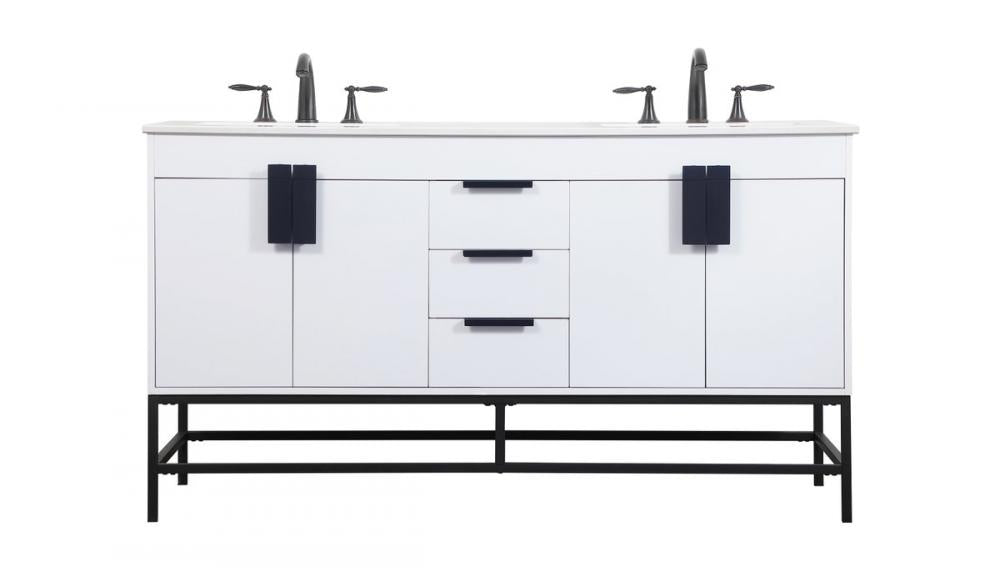 Elegant Eugene Bathroom Vanity - Double Sink