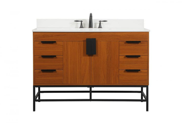 Elegant Eugene Bathroom Vanity w/ Backsplash