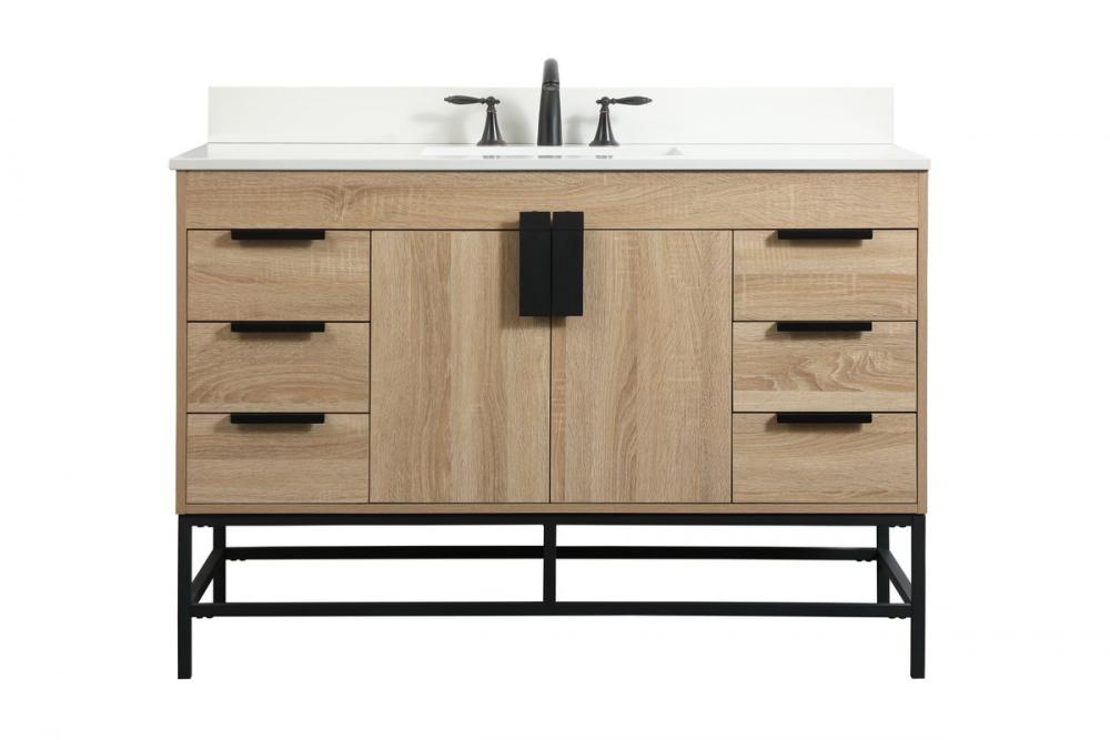 Elegant Eugene Bathroom Vanity w/ Backsplash