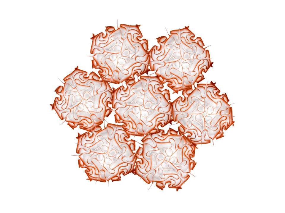 SLAMP VELI 7 SUSPENSION Pendants Slamp Chilli