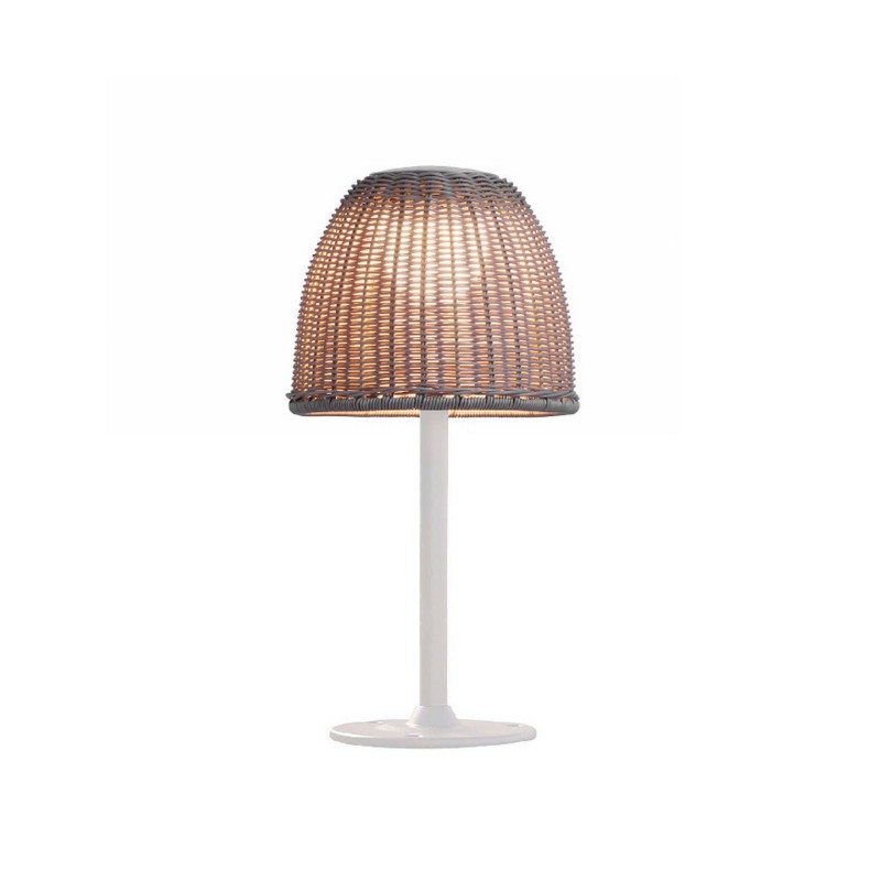 Bover Atticus Outdoor Bollard Landscape Lighting Bover B/40 Light Beige Shade