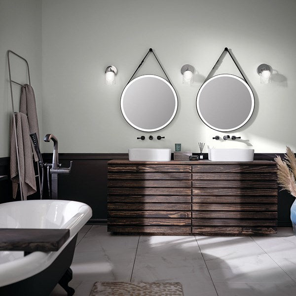 Kichler Martell LED Mirror Matte Black 86000 LED Vanity Mirrors Kichler