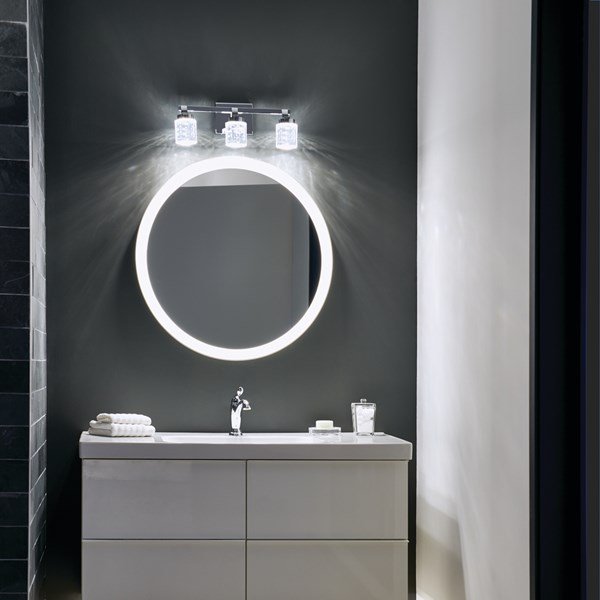 Kichler Ryame Round Lighted Mirror 84170 LED Vanity Mirrors Kichler