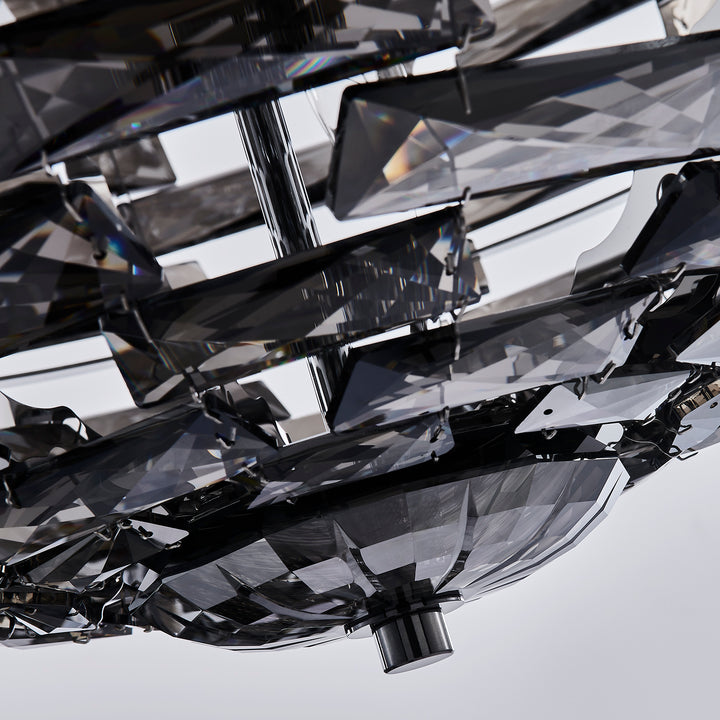 Allegri Alta 3 Orb Black Nickel Pendant (26+26+26)