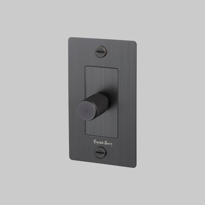Buster + Punch 1 Gang Dimmer/LED/Cross/with logo/