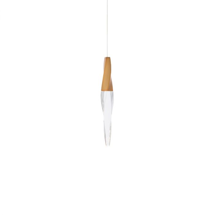Schonbek Beyond Kindjal Mini Pendant Mini-Pendants Schonbek Beyond Aged Brass 2x2x14