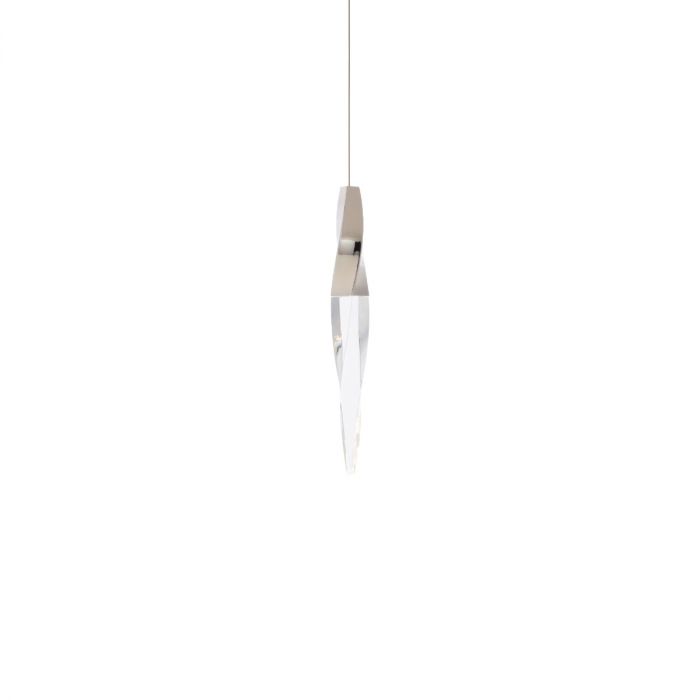 Schonbek Beyond Kindjal Mini Pendant Mini-Pendants Schonbek Beyond Polished Nickel 3x3x18