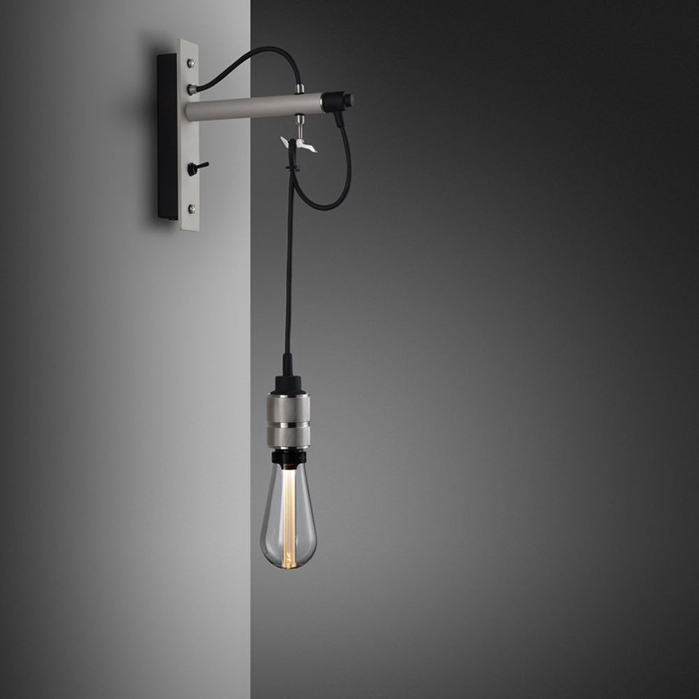 Buster + Punch Hooked Wall Sconce Wall Sconces Buster + Punch Stone / Steel / Nude Small