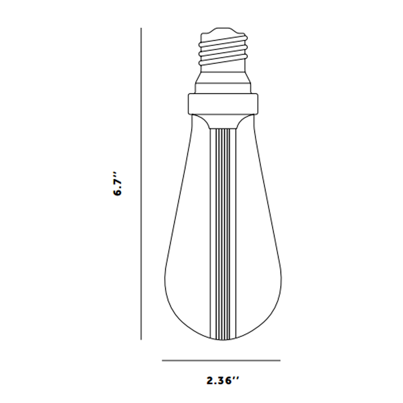 Buster + Punch Buster Bulb BB-TD-E26 Bulbs Buster + Punch