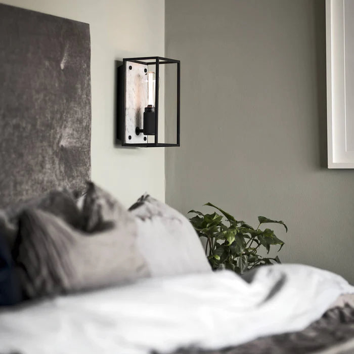 Buster + Punch Caged Wall Medium Cross 11.77" Sconce