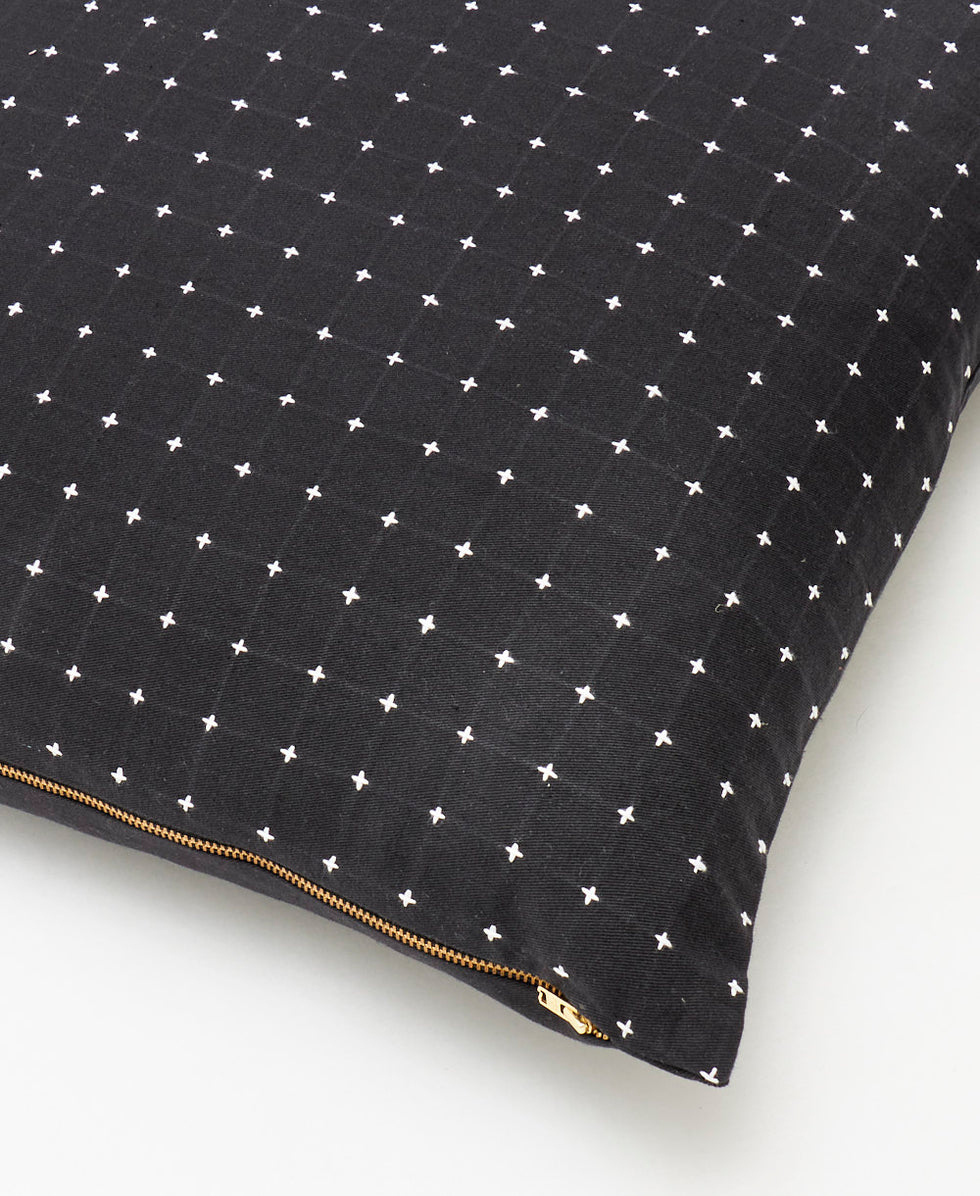 Anchal Cross-Stich Throw Pillow - Thumbnail 2