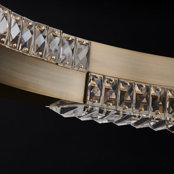 Allegri Dama 28" Winter Brass Pendant