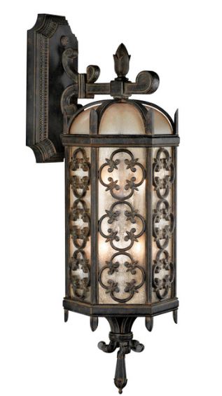 Fine Art Handcrafted Lighting Costa del Sol 24" H Outdoor Sconce - Thumbnail 4