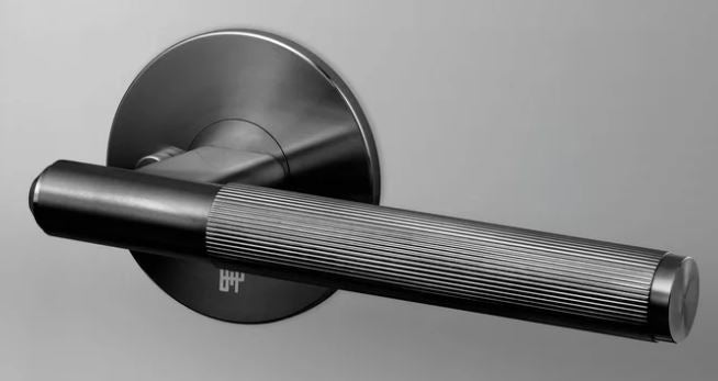 Buster + Punch Conventional Door Handle, Linear Design - PRIVACY TYPE