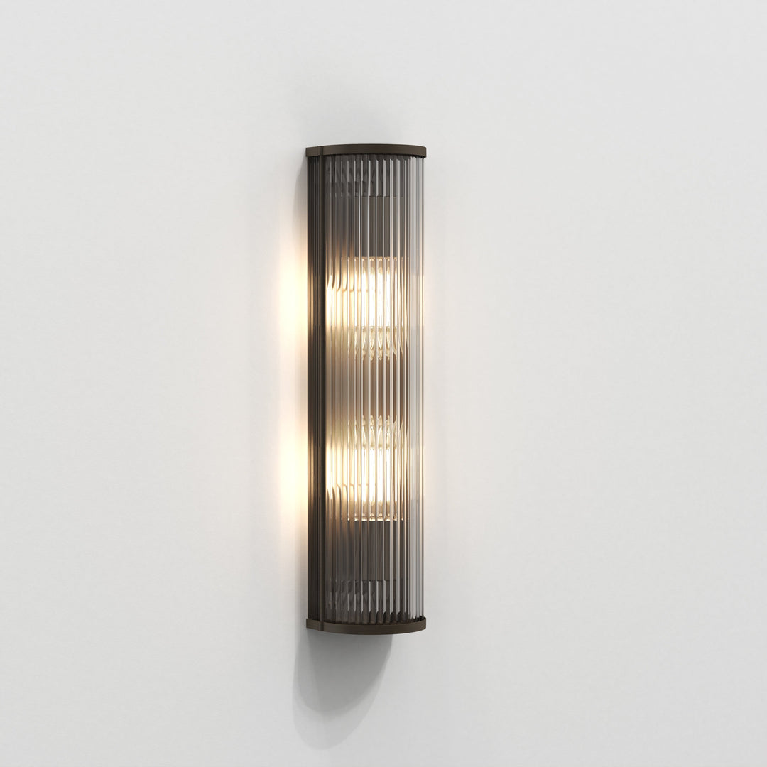 Astro Lighting Avignon Round Wall Sconces Astro Lighting 3.9x4.96x20.67 Bronze No, LED E26/Medium