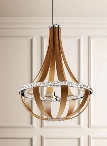 Schonbek 20.5" Crystal Empire LED