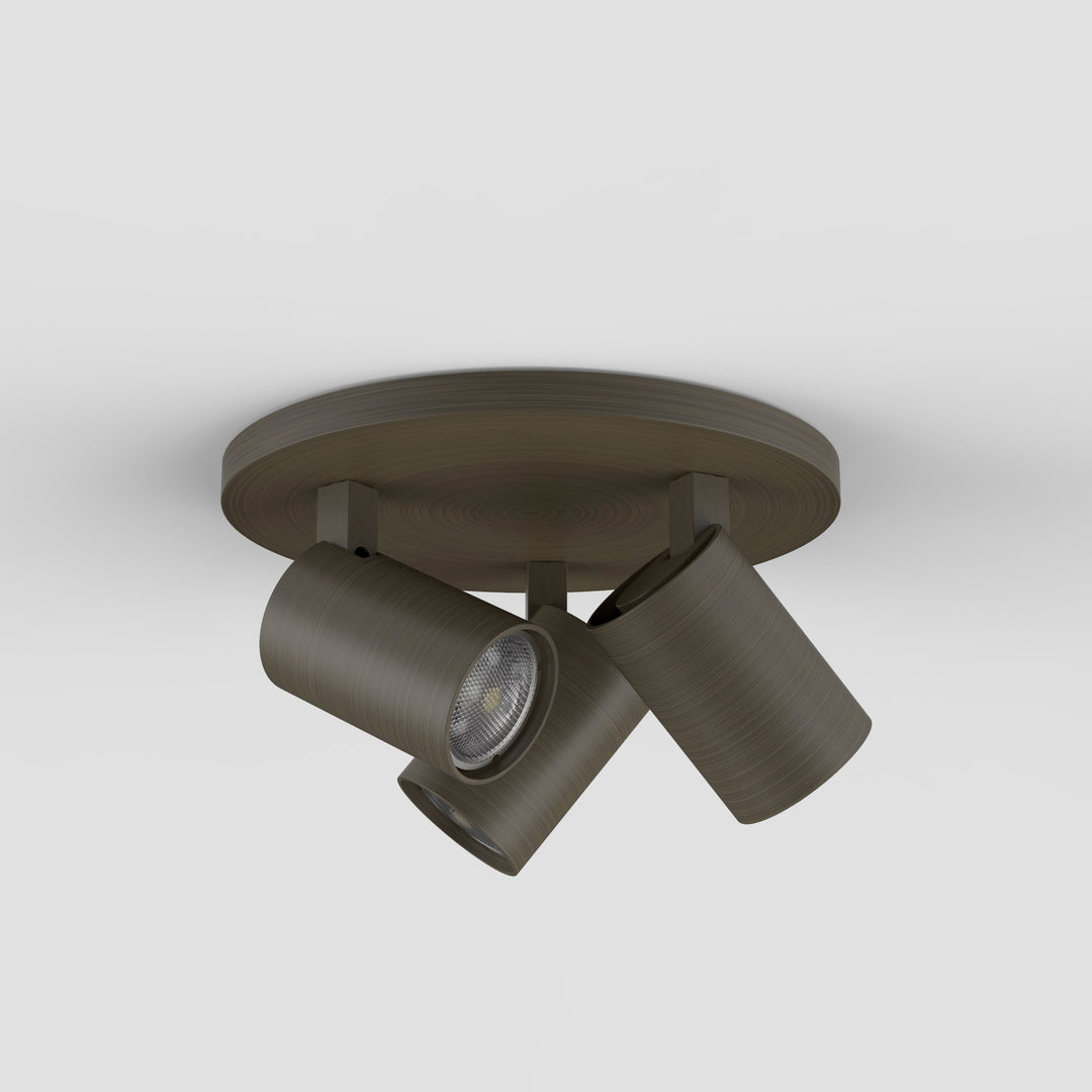 Astro Lighting Ascoli Triple Round Wall Sconces Astro Lighting