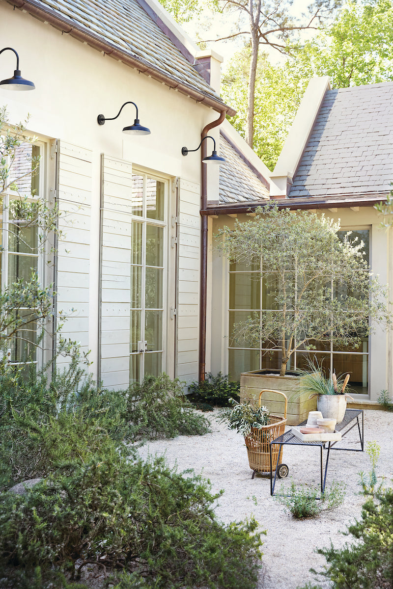 OUTDOOR FORGE Wall Mount Lantern Outdoor Wall Lights Hinkley