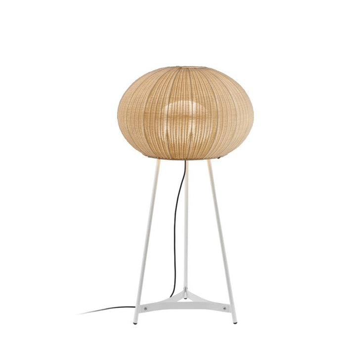 Bover GAROTA Outdoor Floor Lamp P/02 Outdooor Lamps Bover Natural White - Ivory White Shade