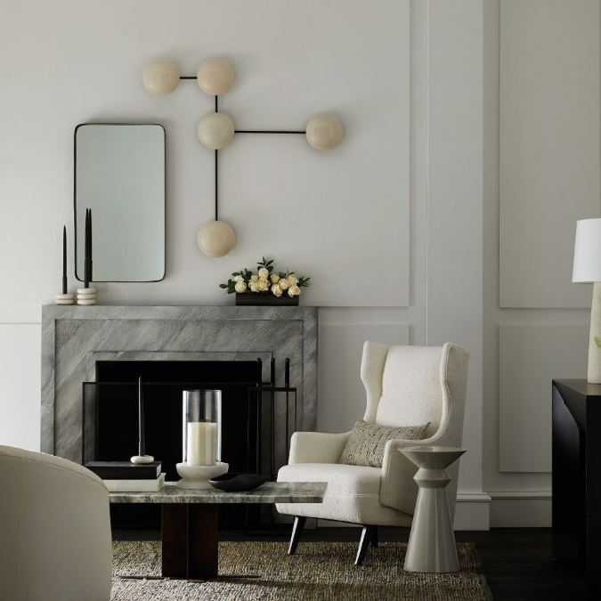 Arteriors APD Workshop for Arteriors Glaze Sculptural Sconce DA49007