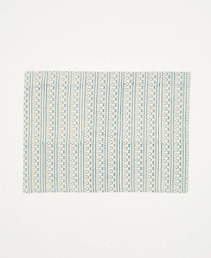 Anchal Graphic Block Print Cotton Placemats - Set of 2 | Cobalt PMGSCA