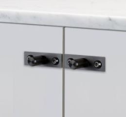 Buster + Punch Furniture Knob Plate / Linear, Set of 2
