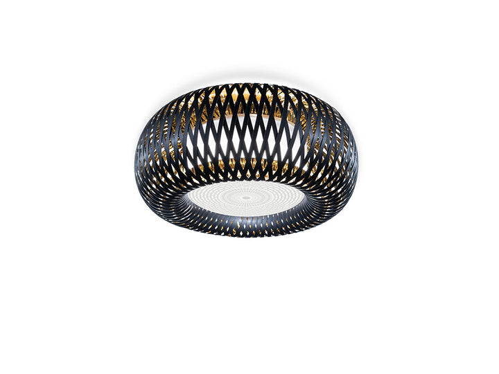 SLAMP KALATOS CEILING Ceiling Flush Mounts Slamp BLACK/GOLD