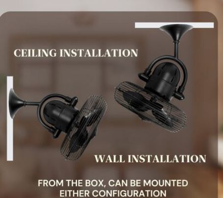 Matthews Fan Company Atlas Kaye 17" Wall/Ceiling Fan