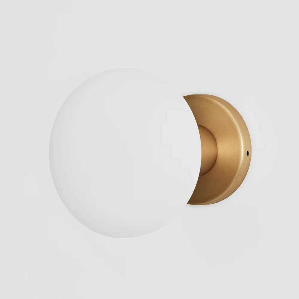 Tala Lochan Wall Light Wall Sconces Tala Brass Oval
