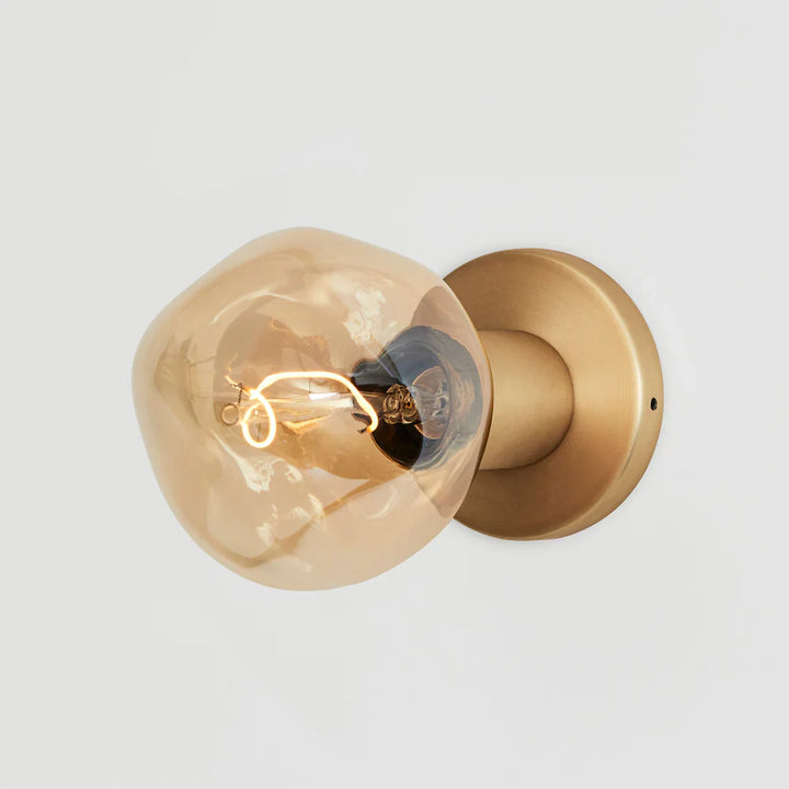 Tala Lochan Wall Light Wall Sconces Tala Brass Voronoi I