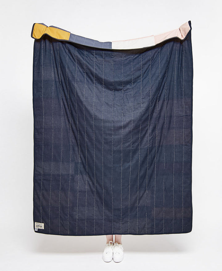 Ancahl Multi-Check Patchwork Quilt CWLBC