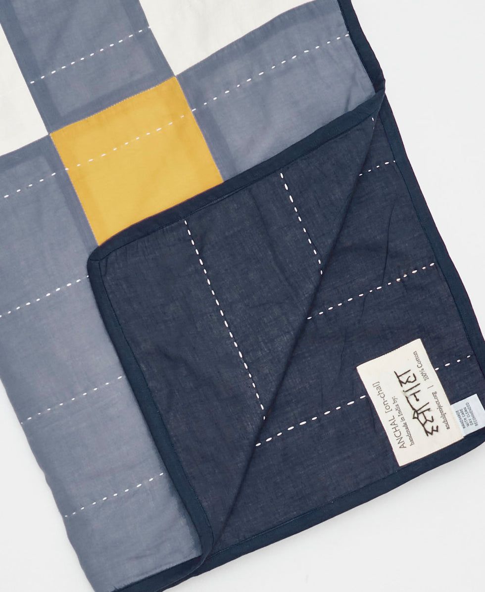 Ancahl Multi-Check Patchwork Quilt - Thumbnail 4